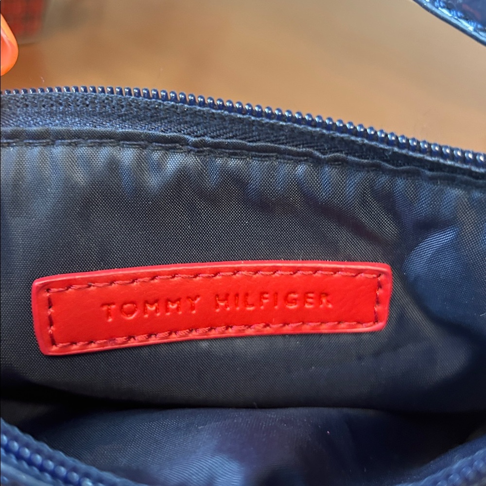 Tommy Hilfiger Navy Patent Wristlet Clutch - Women Bags - Picture 4 of 7